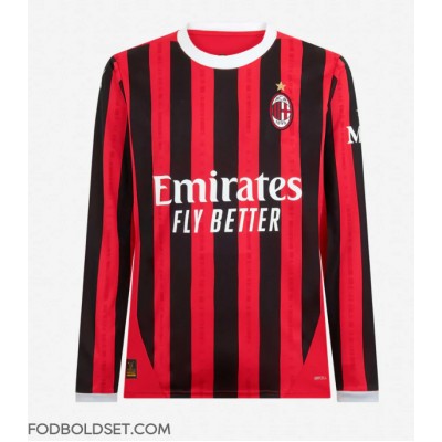 AC Milan Hjemmebanetrøje 2024-25 Langærmet AC Milan Hjemmebanetrøje 2024-25 Langærmet